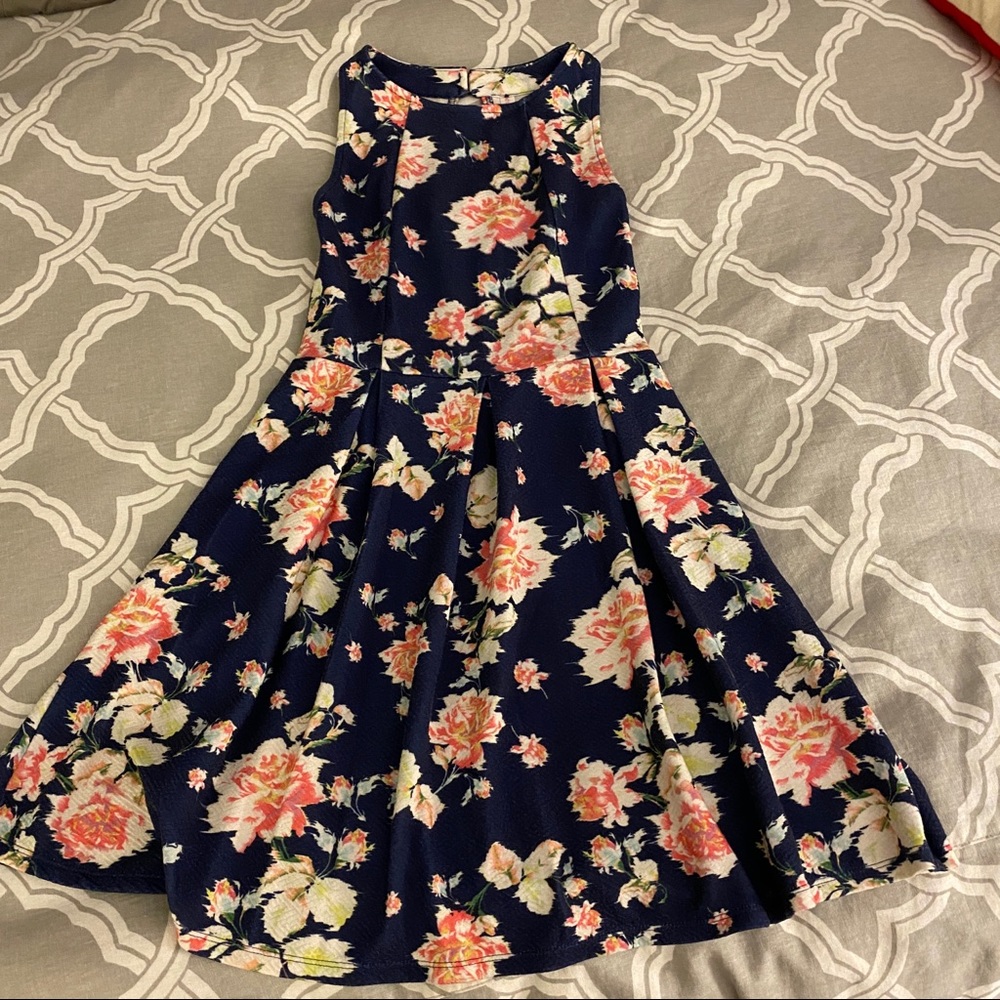Cute floral tank dress